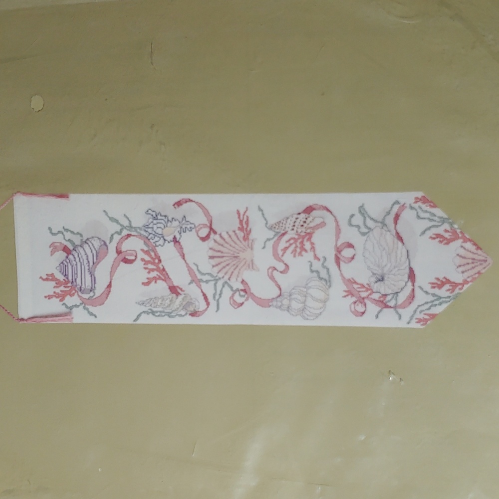 Shell Banner Counted Cross Stitch Kit